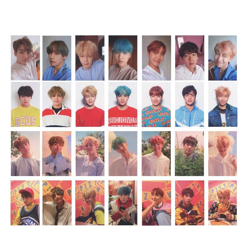 Bộ 30 ảnh thẻ lomo thành viên BTS nhóm nhạc BTS