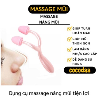 Massage Nâng Mũi - Dụng Cụ Mát Xa Lăn Làm Đẹp Nâng Cơ Tạo Mũi Dọc Dừa, Mũi S Line 4080 [FREESHIP]
