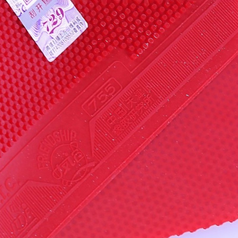 Mặt Vợt Bóng Bàn Gai 729 755 Không Lót \gai dài phản xoáy\ phổ thông - shop bóng bàn giá rẻ