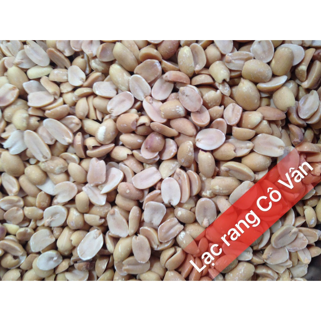 COMBO MÃ 886, Lạc rang húng lìu chính hiệu Cô Vân (10 gói lạc đỏ 200 gam + 5 gói lạc đỏ tách vỏ 200 gam), đặc sản Hà Nội