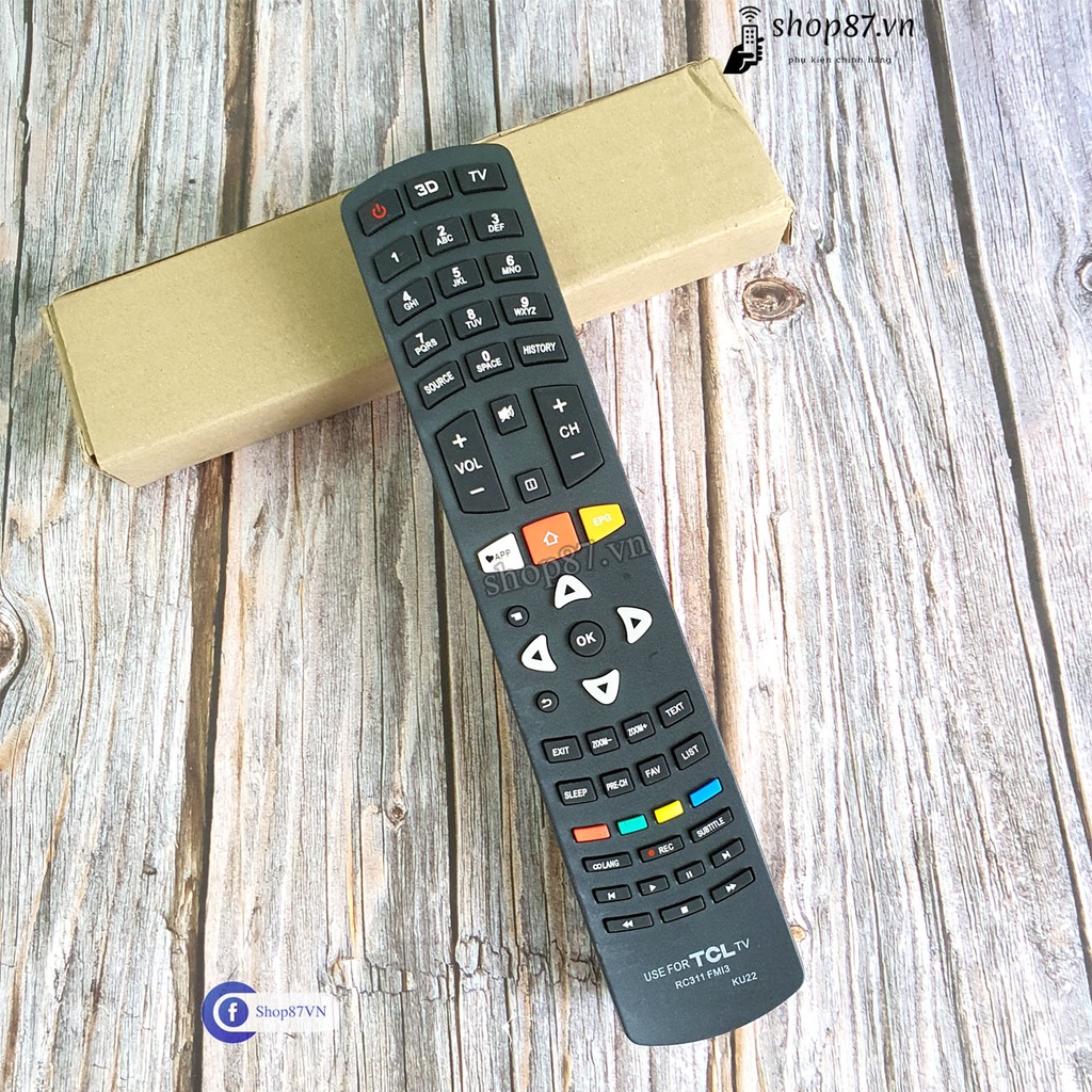 Điều khiển tivi TCL Smart LED LCD HD RC311FMi3