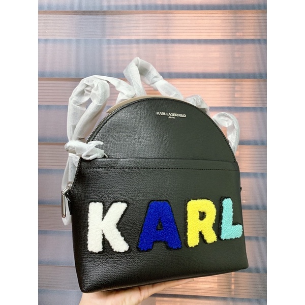 BALO KARL LAGERFELD MAYBELLE BACKPACK IN BLACK