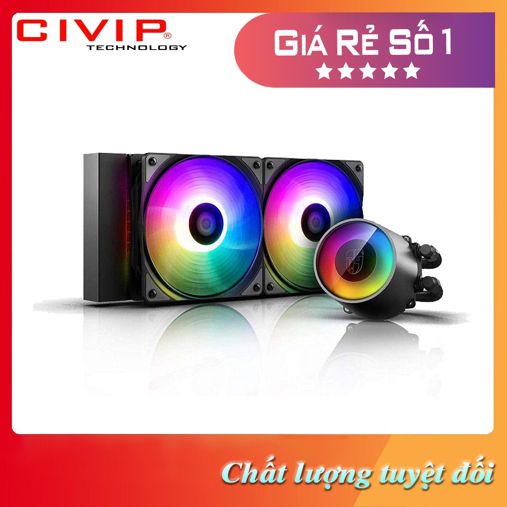 Tản Nhiệt nước CPU DeepCool Castle 240 RGB V2