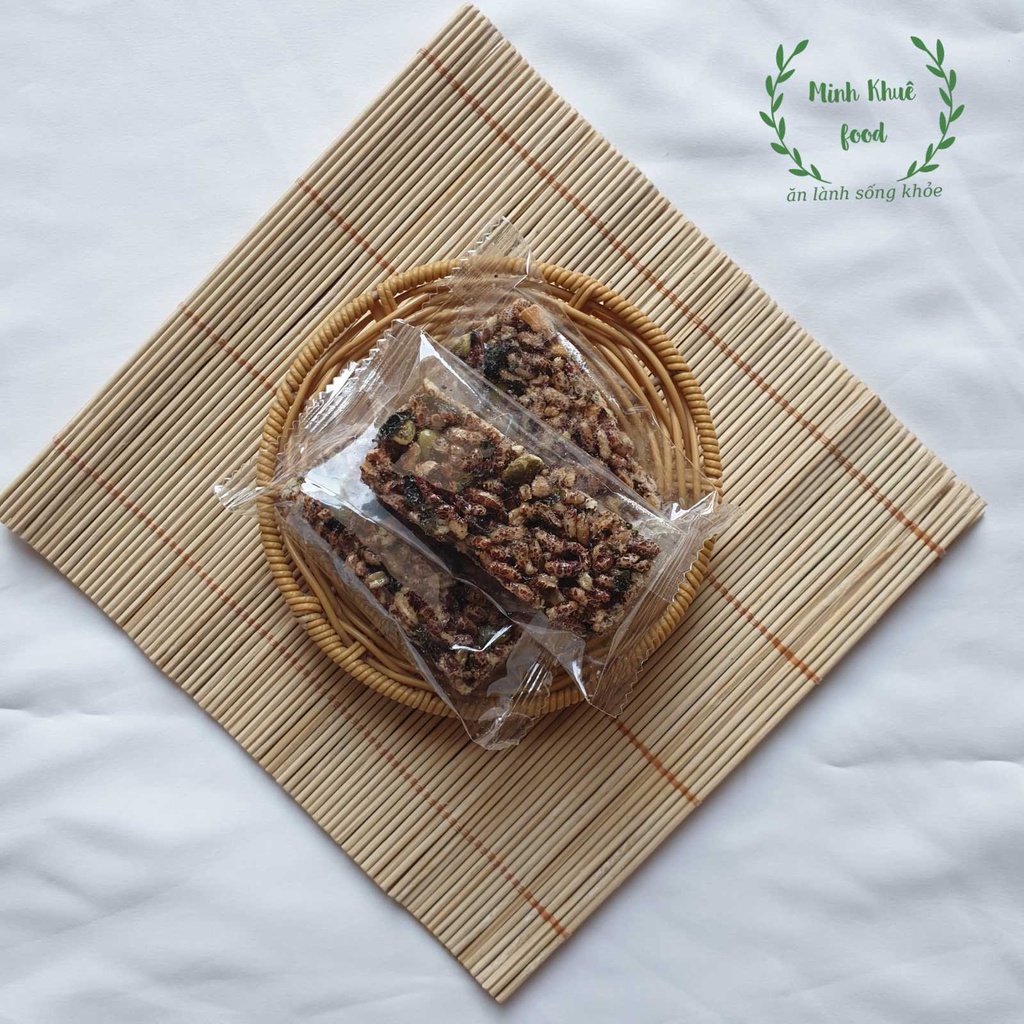 Thanh Cơm Gạo Lứt Ngũ Cốc Thơm, Ngon, Khỏe, Không Sợ Béo