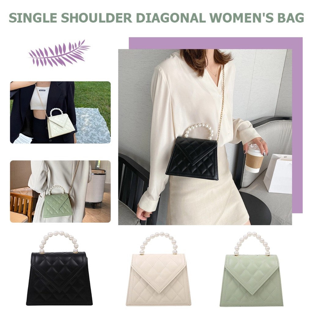 [Mã WAMT2405 giảm 10K đơn 0K] Túi xách nữ đẹp đeo chéo quai ngọc nhân tạo phong cách hàn quốc 88 STORE - TX006 | BigBuy360 - bigbuy360.vn