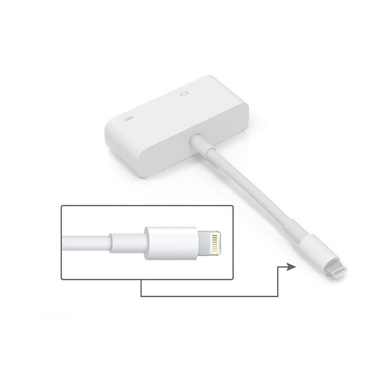 Cáp Apple Lightning to VGA Adapter MD825ZM/A - White