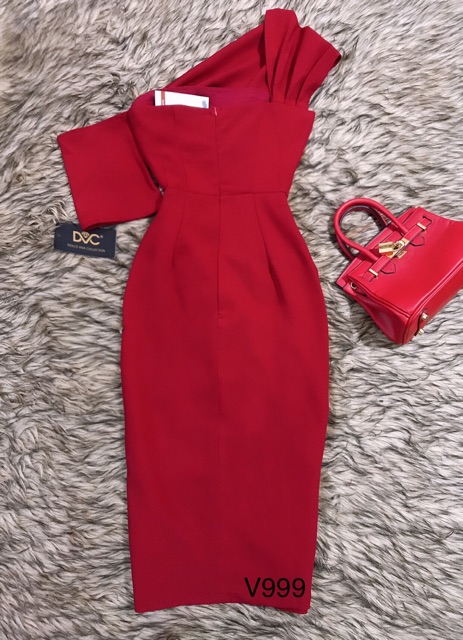 Váy suông V999 đỏ - Đẹp Shop DVC (Kèm ảnh thật trải sàn do shop tự chụp) | BigBuy360 - bigbuy360.vn
