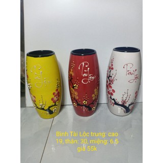 Chậu hoa tài lộc trung