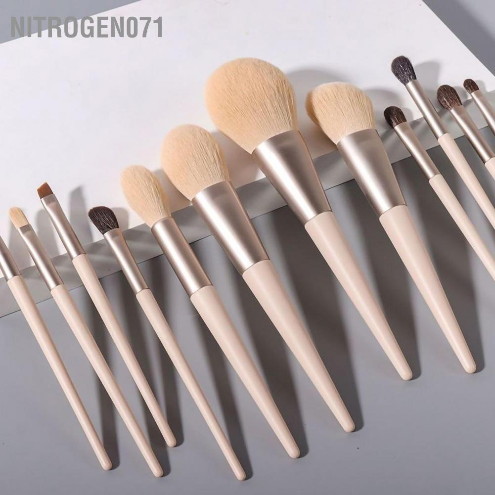 [Hàng mới về] Bộ 12 cọ trang điểm tổng hợp đánh nền/che khuyết điểm/đánh bọng mắt/má hồng