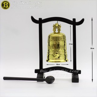 Chuông Treo Giá Gỗ Cỡ Nhỏ