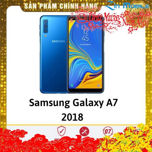 Điện thoại Samsung Galaxy A7-2018 SSVN, Dualsim, Triple Camera