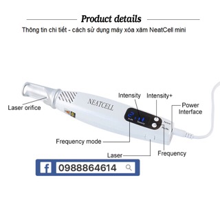 Máy xoá hình xăm laser mini neat cell