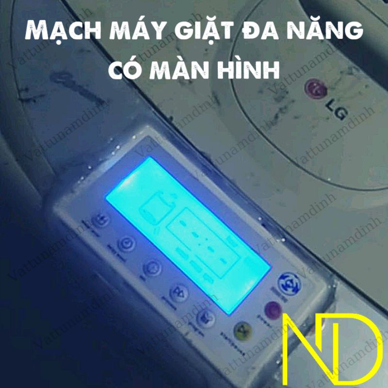 Mạch máy giặt đa năng màn hình hiển thị lắp máy giặt cửa trên từ 7kg đến 16kg