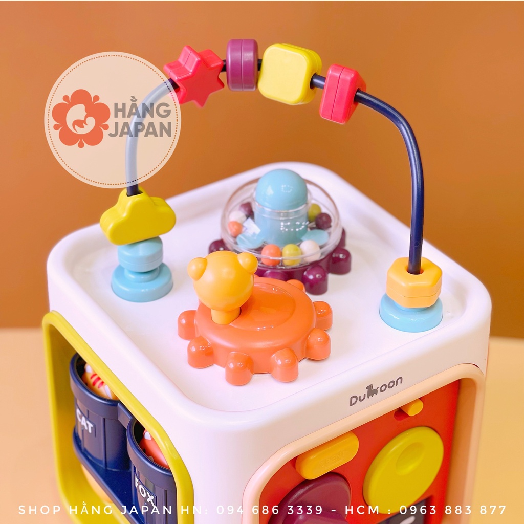 Hộp đồ chơi đa năng 6 mặt Dumoon PM-10112 cho bé Hàng chính hãng