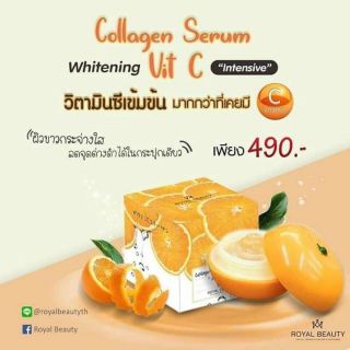 Serum C 2in1 collagen serum+ vit c beauty royall thái lan