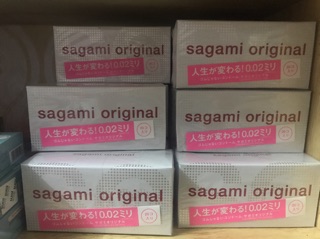 Bao cao su Sagami Original ( loại 20 miếng 1 hộp)