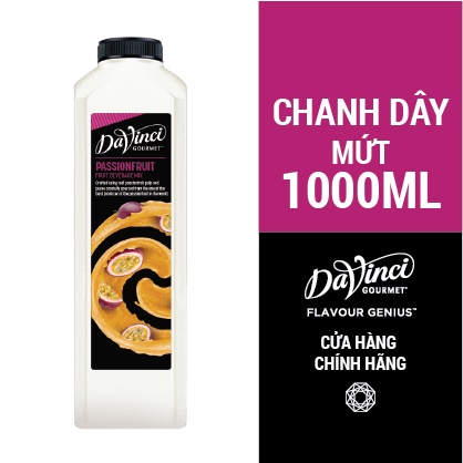 Mứt chanh dây / Passionfruit Fruitmix - DaVinci Gourmet 1L