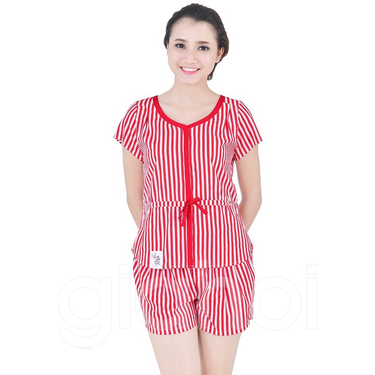 Bộ Ngắn Lồng Đèn Hoa Dễ Thương Gia HỒI
