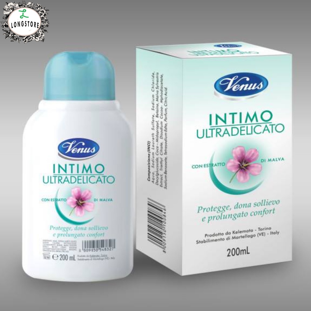 Dung dịch vệ sinh Venus Intimo Ultra Delicato hoa Cẩm Quỳ 200ml (Made in ITALY) thumbnail