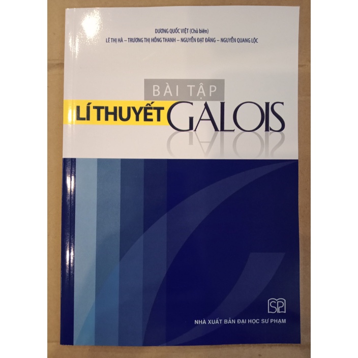 Sách - Bài tập lí thuyết Galois