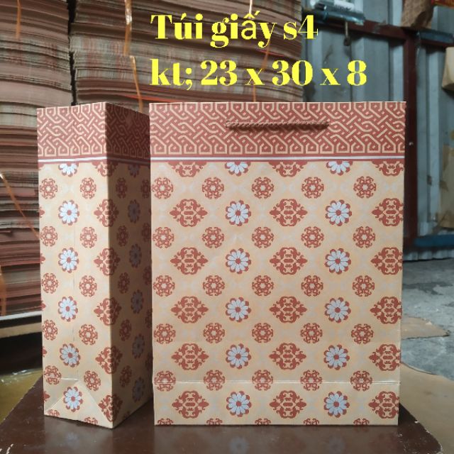 Túi giấy combo khách đặt