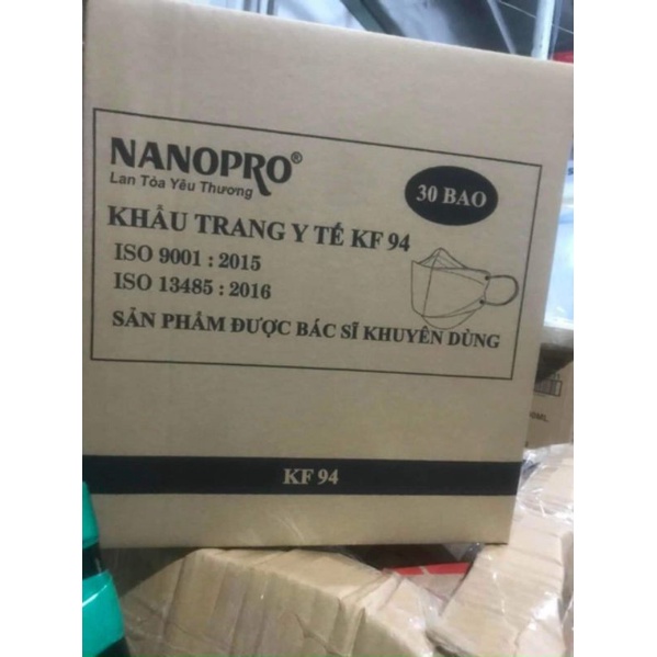 ThùngKhẩu trang KF94 NANOPRO