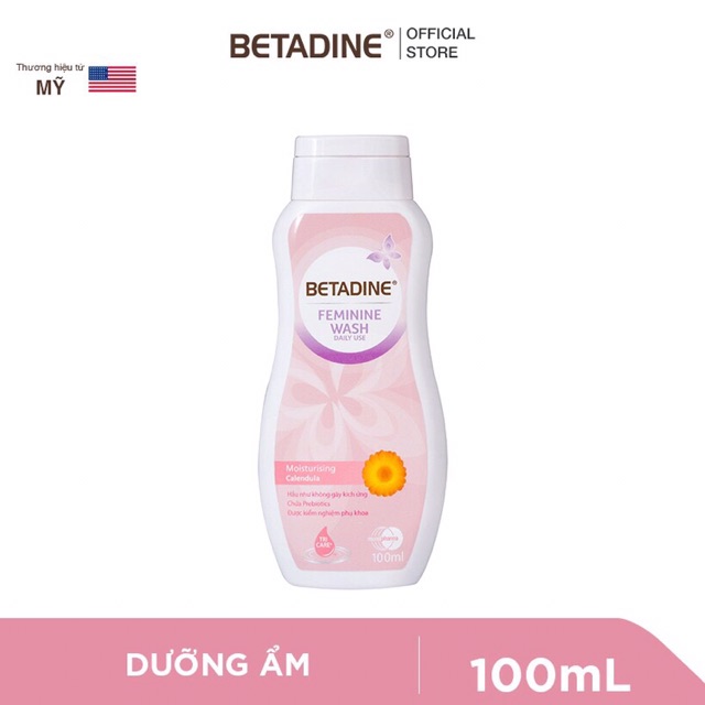 DUNG DỊCH VỆ SINH BETADINE FEMININE WASH