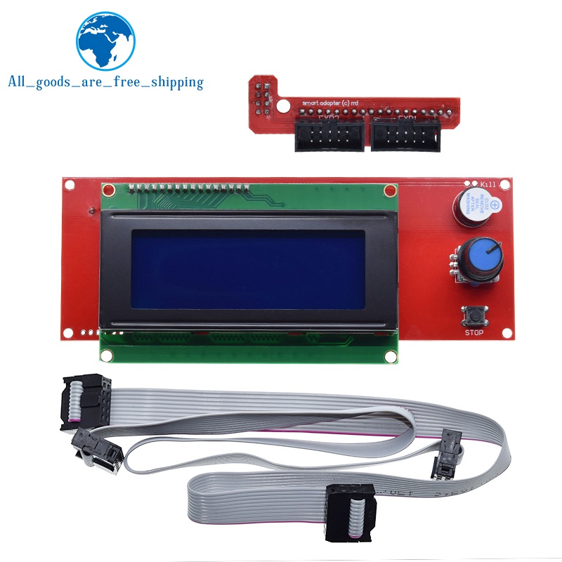 Bộ Điều Khiển Máy In 3D 2004 LCD Với Khe Thẻ SD Cho Ramps 1.4 - Reprap Display Cho Máy In 3D