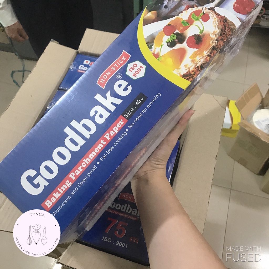 Giấy Nến Lót Nướng Bánh GoodBake THP Baking Paper