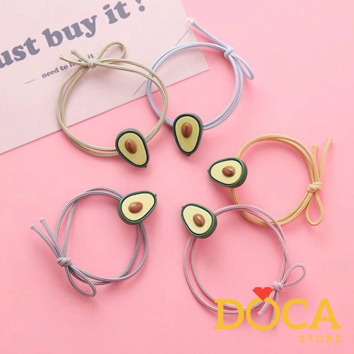 Dây buộc tóc trái bơ CT13 S1