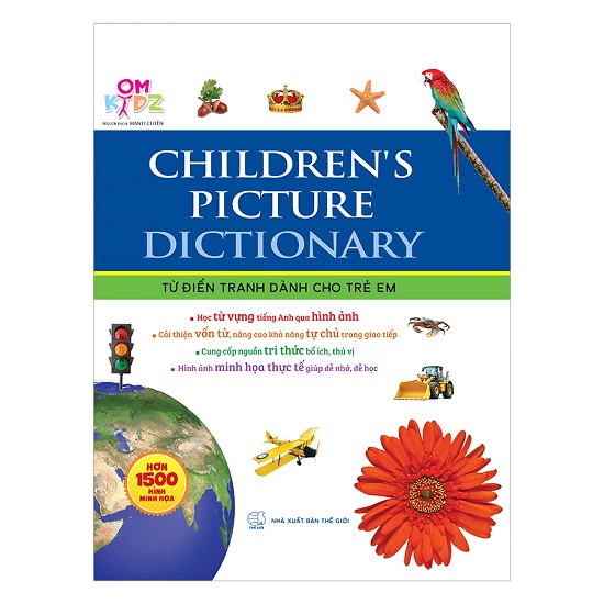 Sách - Childrens Picture Dictionary , Từ Điển Tranh Dành Cho Trẻ Em