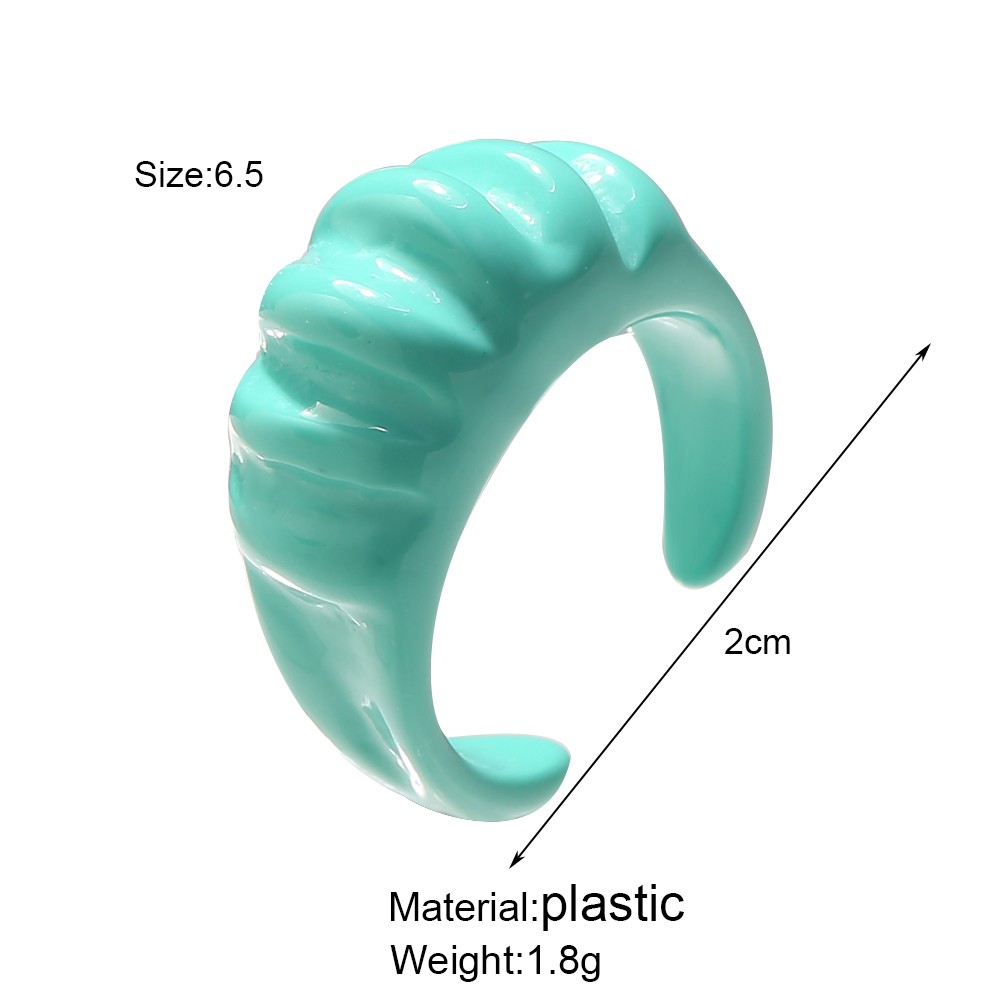 IF ME Nhẫn Không Đối Xứng Thiết Kế Điều Chỉnh Được Thời Trang Dành Cho Bạn Nữ