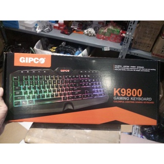 [ CHÍNH HÃNG ] Bàn phím giả cơ có LED GIPCO K9800/ Tomato s100