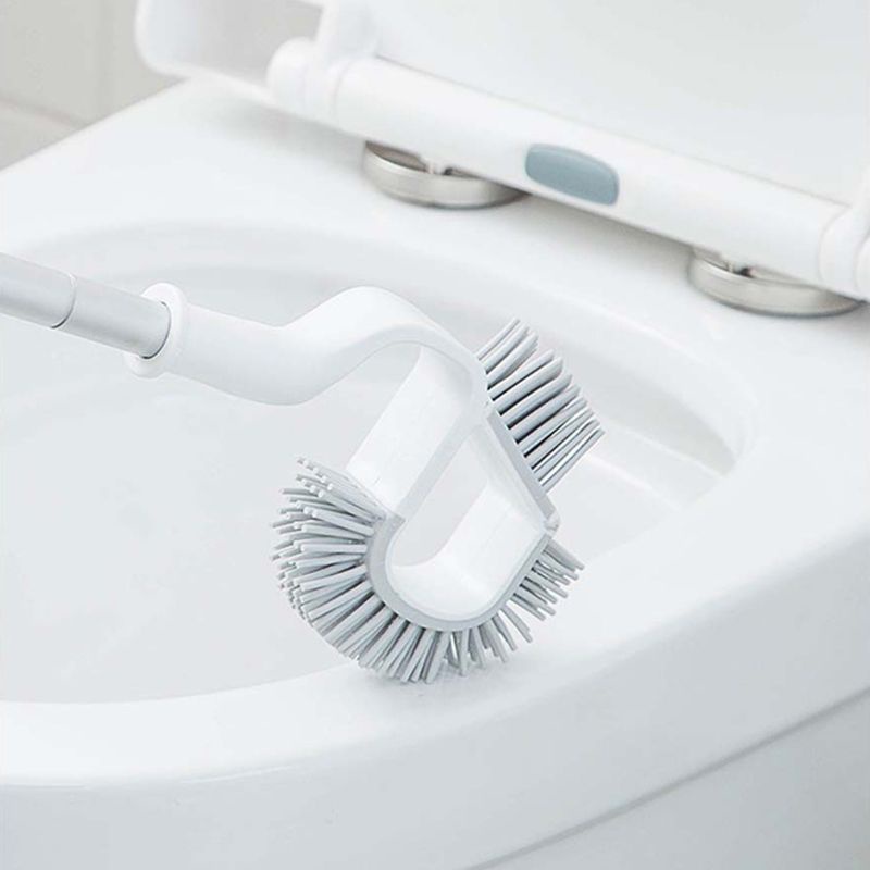 Bàn Chải Cọ Bồn Cầu Hai Mặt Cán Dài Sáng Tạo