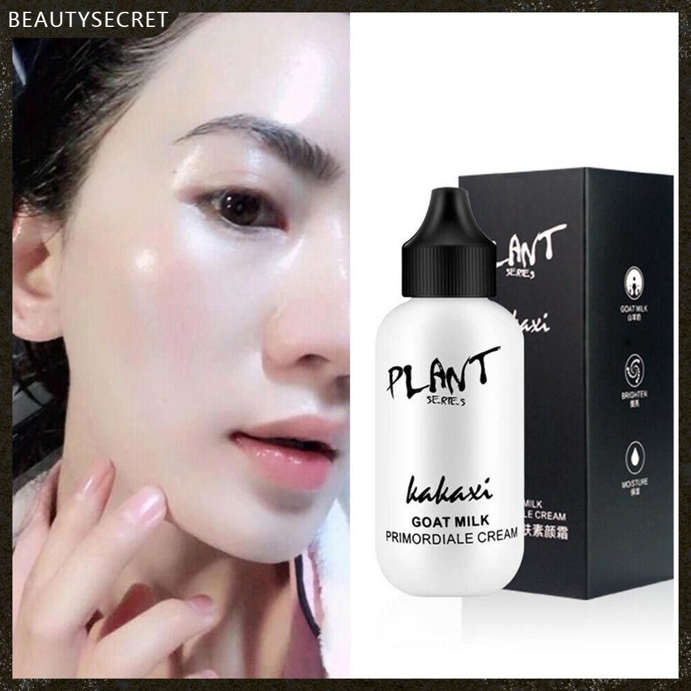 (Hàng Mới Về) Kem Nền Bb & Cc Cream Tinh Chất Sữa Dê Kháng Nước Che Khuyết Điểm Làm Sáng Tông Màu Da