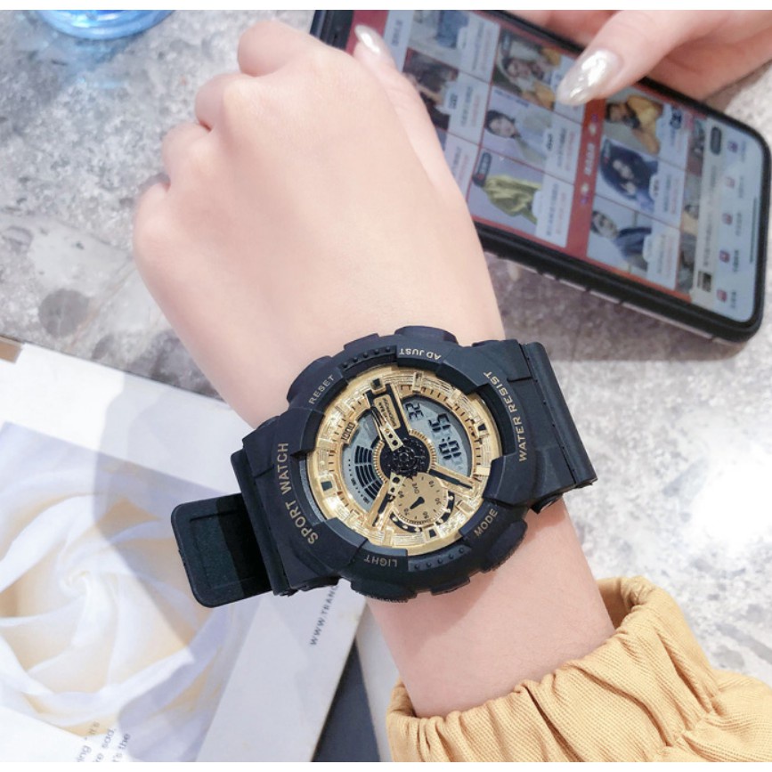 Đồng hồ thể thao LWCC 100% chống nước thời trang
