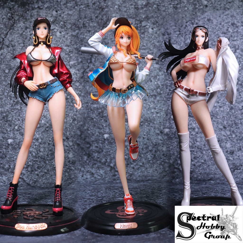 Mô hình nhựa Figure One Piece Nami Robin Boa Hancok 32cm cast off