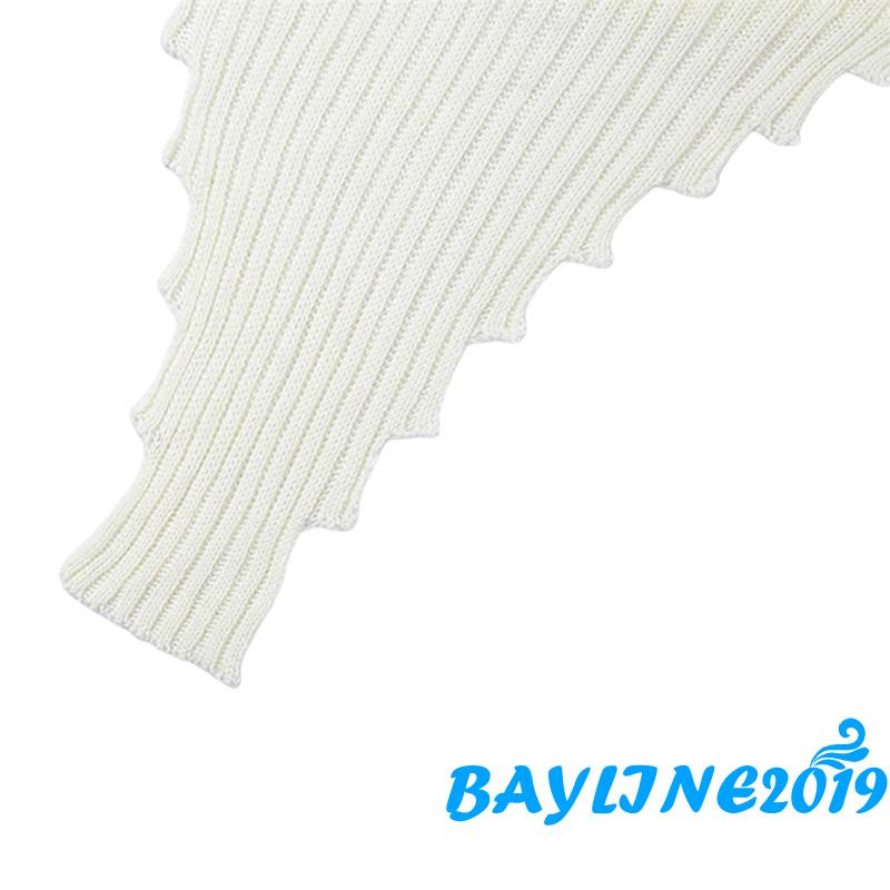 Áo Lửng Cổ Cao Không Tay Thời Trang Dành Cho Nữ