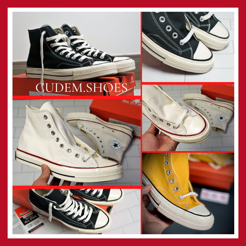 [Mã FAGREEN245 giảm tới 30K đơn 99K] Giày Convers Cổ Cao Mũi Bóng, Đế 3 Lớp Cao Cấp CÚ ĐÊM STORE | BigBuy360 - bigbuy360.vn