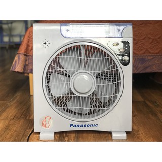 Quạt Sạc Tích Điện Panasonic 6969 - Hàng Chính Hãng Bảo Hành 12 Tháng