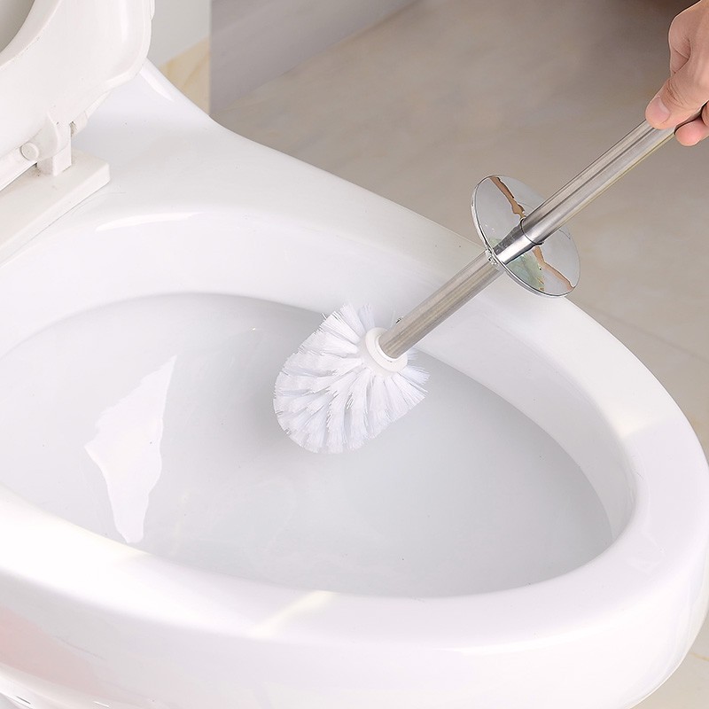 Bàn Chải Vệ Sinh Toilet Bằng Nhựa Thiết Kế Đơn Giản Thời Trang Châu Âu