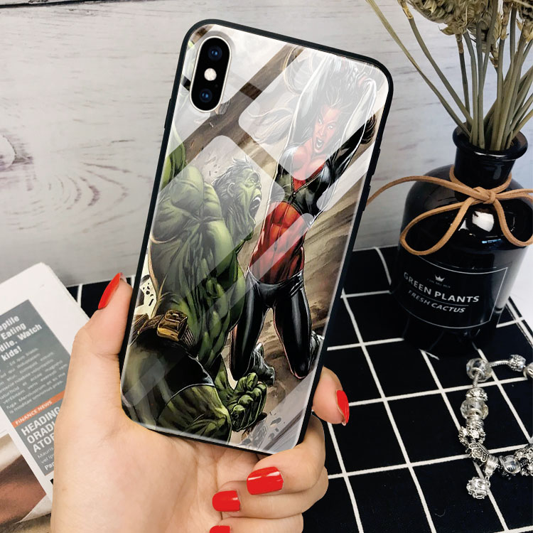 Ốp Đt Độc Iphone 12 Pro In Hình Hulk - Người Khổng Lồ Xanh CASESPOT Cho Iphone 6 6S 7 8 Plus X Xs Max Xr