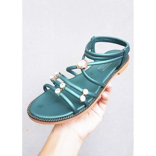 Giày Sandal Chiến Binh Quai Đính Đá