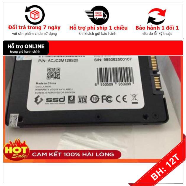 [BH12TH] 🎁 Ổ CỨNG SSD KINGSPEC P3-128 2.5’’ SATA III CHÍNH HÃNG