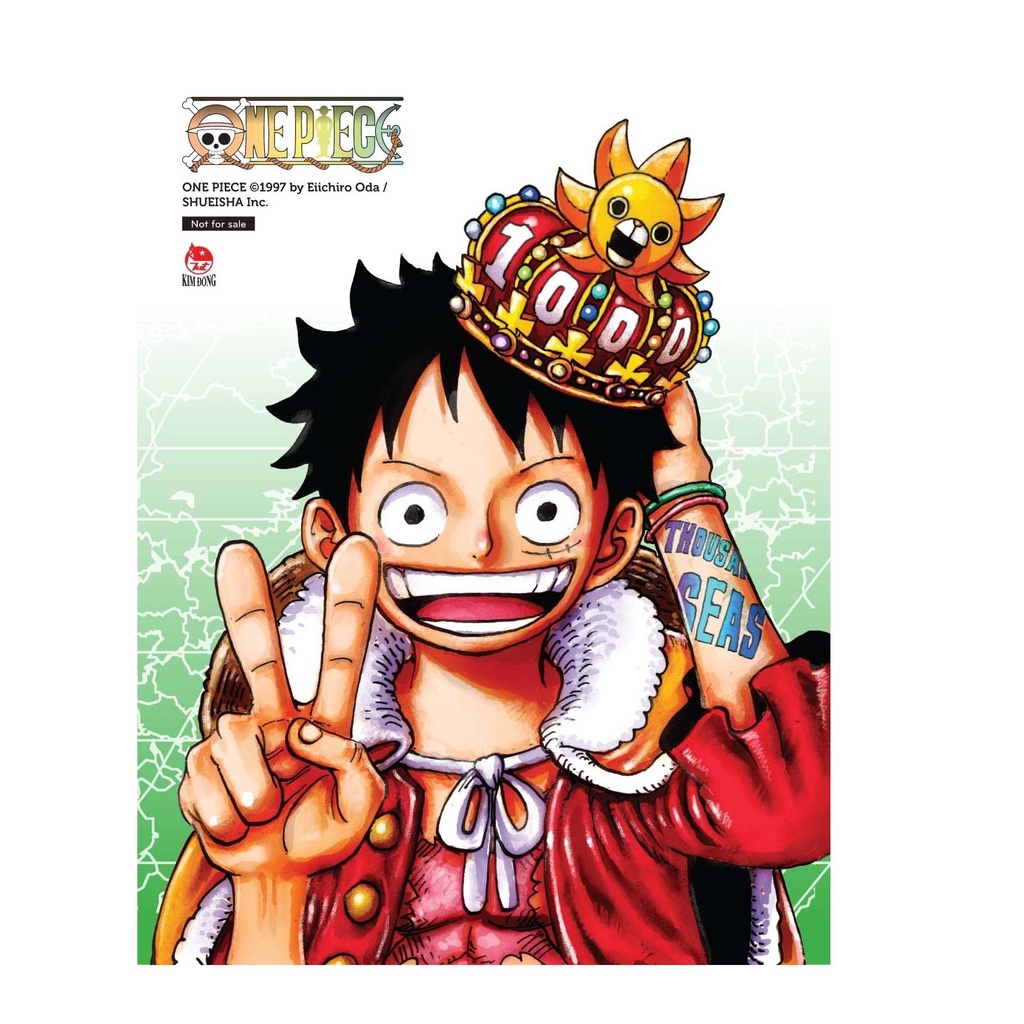 Truyện tranh- One Piece - Tập 99: “Luffy Mũ Rơm” - Combo Bản Bìa Cứng + Bìa Áo rời