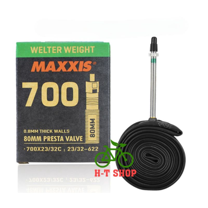 Ruột- Săm xe đạp Maxxis 700X23C/32C/80mm FV Welter Weight Tube