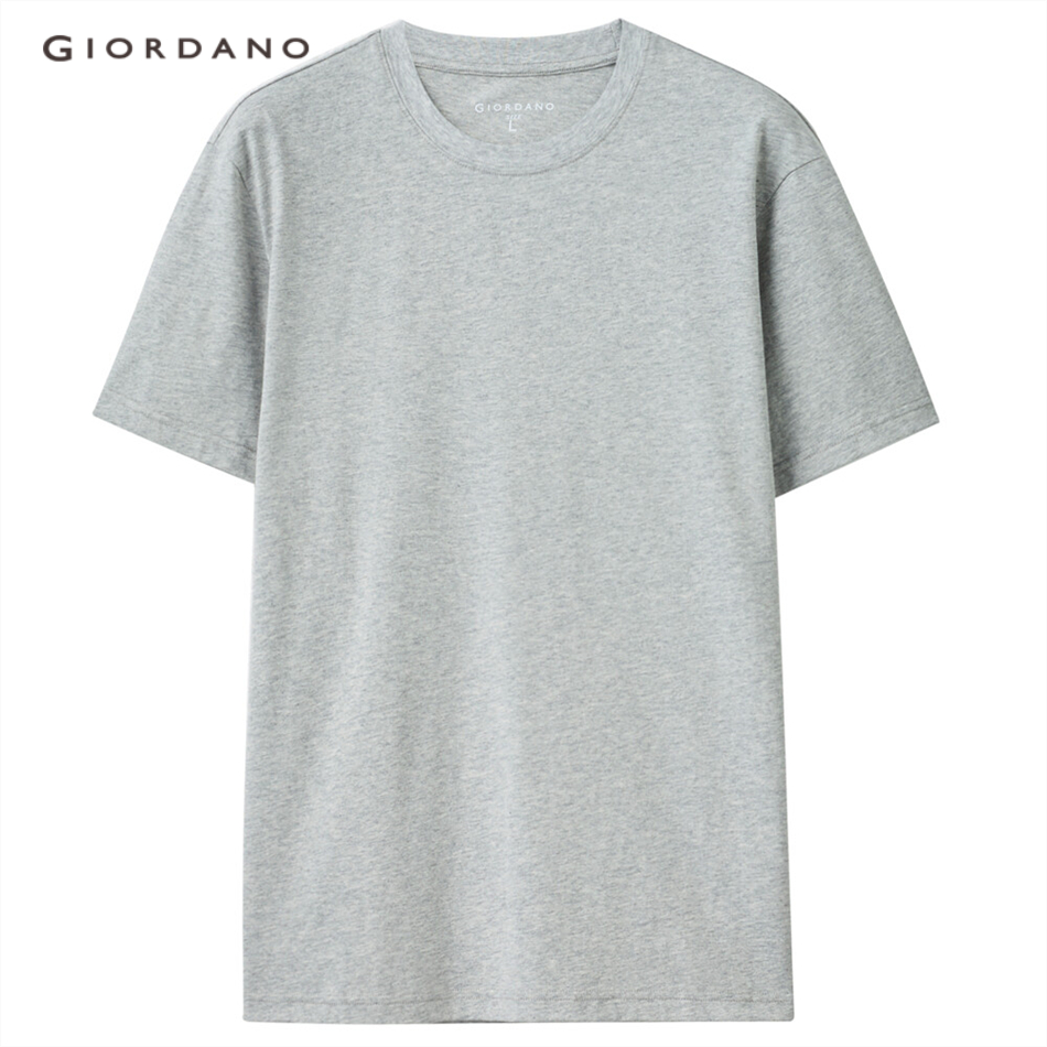 Áo thun GIORDANO 13021013 tay ngắn cổ tròn màu sắc thời trang cho nam | BigBuy360 - bigbuy360.vn