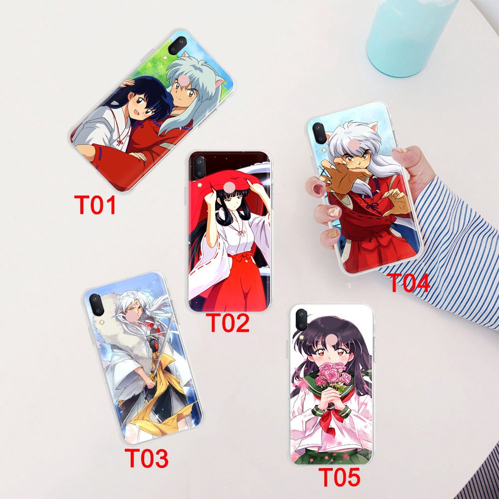 Ốp Điện Thoại Mềm Trong Suốt Hình Inuyasha 139gt Cho Xiaomi Redmi Note 6 8 Pro 8t 6a 8a