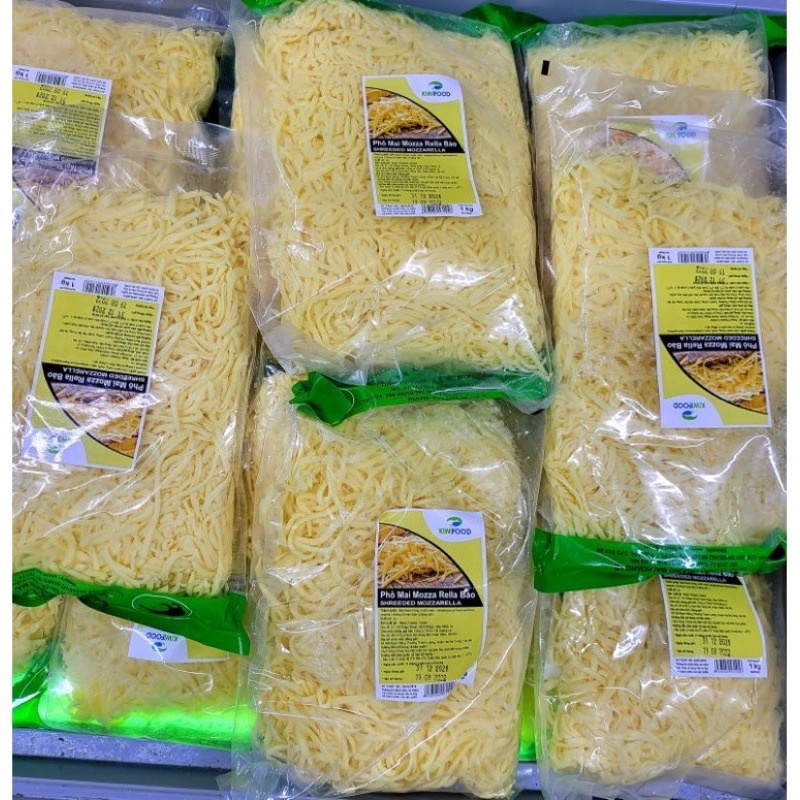 PHÔ MAI MOZZARELLA BÀO SỢI (GIAO HÀNG HỎA TỐC HÀ NỘI VỚI NOWSHIP)