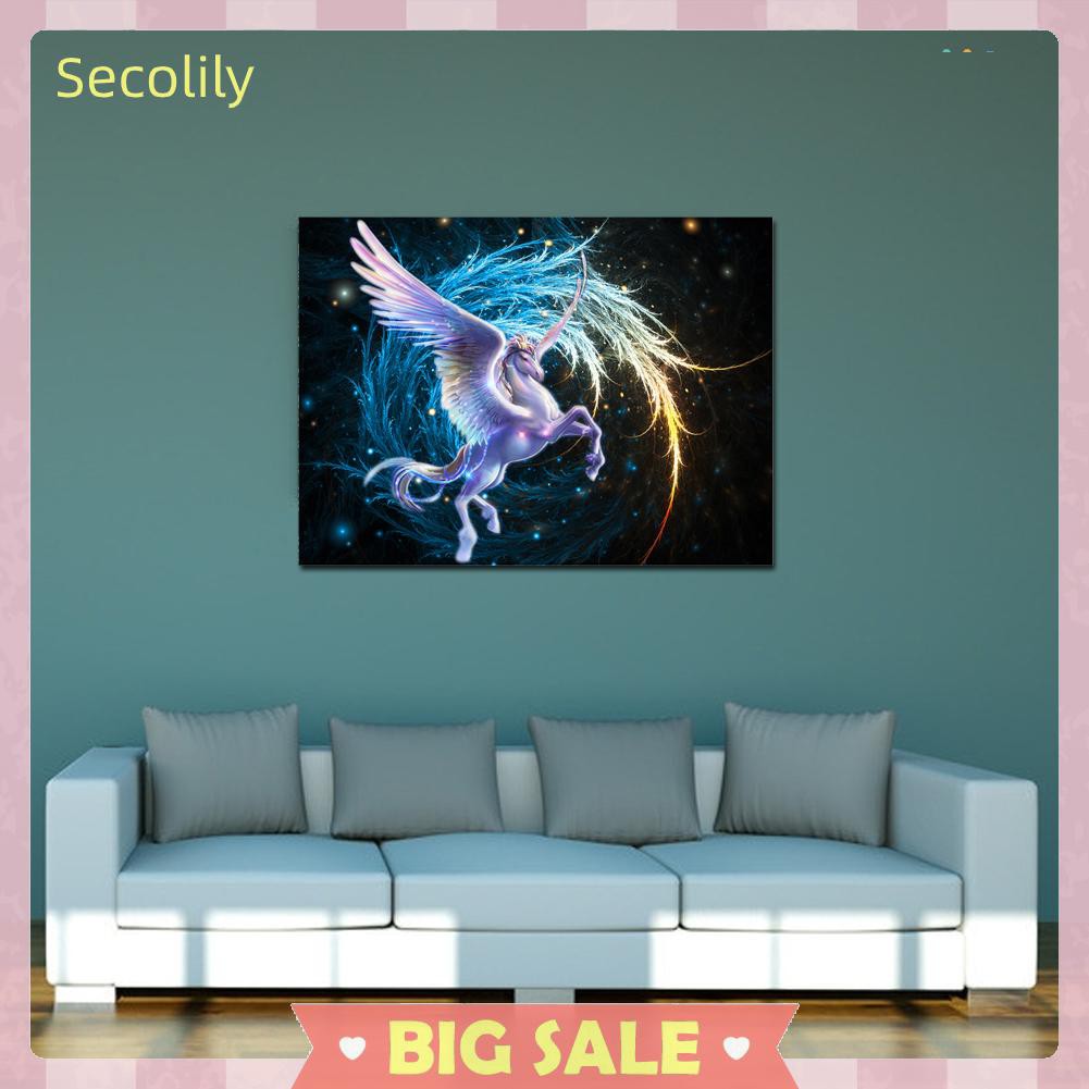 Bộ Tranh Đính Đá 5d Tự Làm Hình Động Vật Đáng Yêu